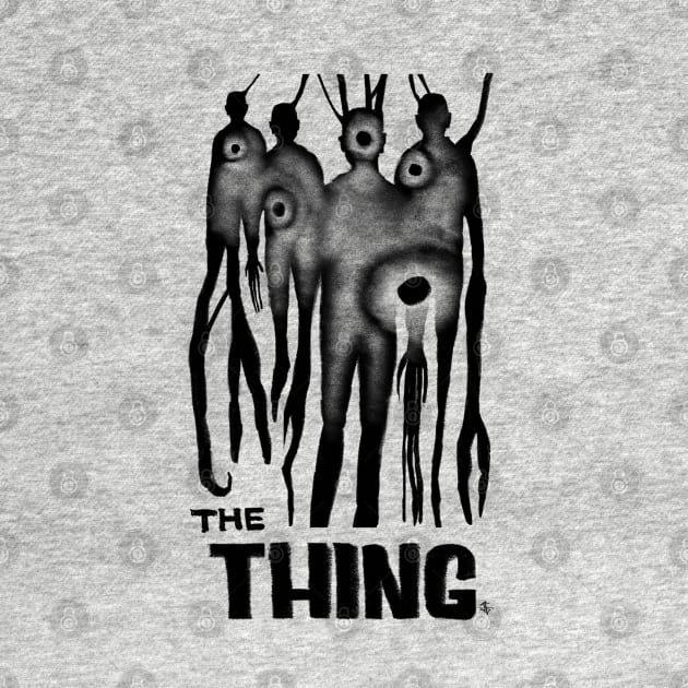 The Thing (TRANSPARENT) by JRGDrawing